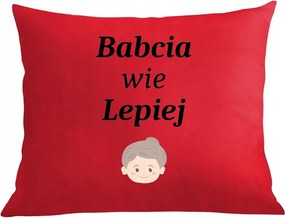 Párna párnahuzat Nagymama napja Nagymama jobban tudja Ajándék