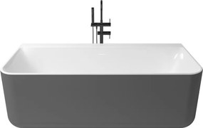 Kivu Wall kĂĄd_80x175_Titanio Metallic/Blanco Brillo