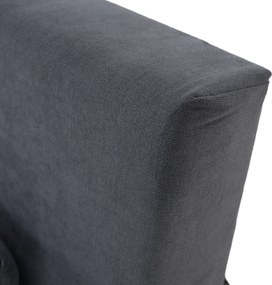 Kihúzható kanapé, szürke, ALADA