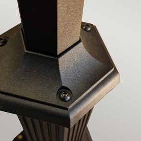 Elstead Lighting CHAPEL CP6-BLACK Utcai lámpa 1x60W/E27 IP44