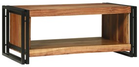 dohányzóasztal 90x50x38 cm Tömör akácfa
