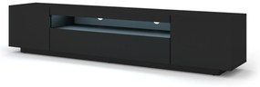 TV asztal/szekrény Aurora 200 (matt fekete). 1057707
