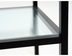 Üveg zsúrkocsi 42x70 cm Bronco – Unique Furniture