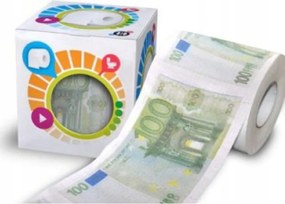 Toalettpapír 100 euró