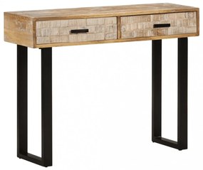 tömör mangófa tálalóasztal 100 x 30 x 75 cm