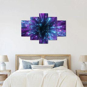 Kép - Neon tér (150x105 cm)