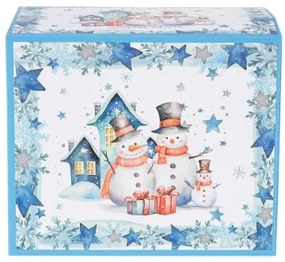 Karácsonyi hóemberes porcelán nagy bögre 1000 ml díszdobozban Snowman