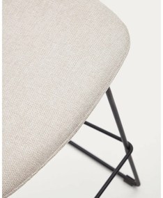 Bézs bárszék (ülésmagasság 76 cm) Zahara – Kave Home