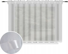 Függöny Kész 400x150 Fátyol Fehér Függöny Kész