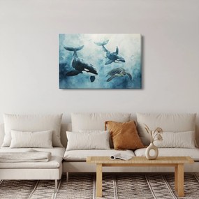 Kép - Víz alatti festmény (90x60 cm)