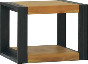 vidaXL tömör tíkfa fürdőszobaszekrény 45 x 45 x 35 cm