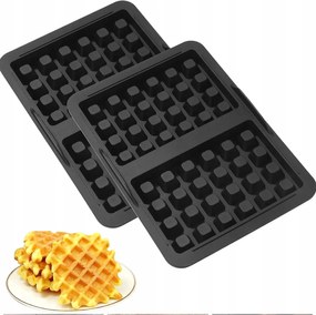 Rugalmas szilikon gofri sütőforma Olajsütőhöz