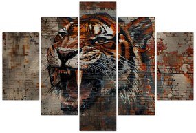 Kép - Téglatigris (150x105 cm)