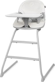 Lionelo - Gyerek étkezőszék 2 az 1-ben DALIA fehér/szürke