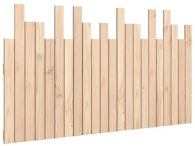 tömör fenyőfa fali fejtámla 140x3x80 cm