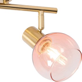 Okos spotlámpa arany rózsaszín üveggel, 2 wifi P45 - Vidro