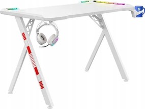 Íróasztal Defender Infinity Rgb Fehér Gaming