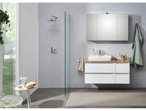 Fehér függő szekrény mosdókagyló nélkül 110x53 cm Set 360 - Pelipal