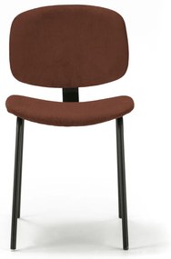 Borvörös étkezőszék szett 2 db-os Arus – Marckeric