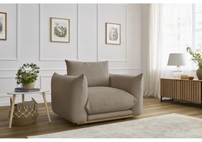 Bézs fotel Ernest – Bobochic Paris