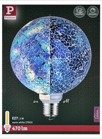 LED Szabályozható izzó MOSAIC G125 E27/5W/230V 2700K - Paulmann 28750