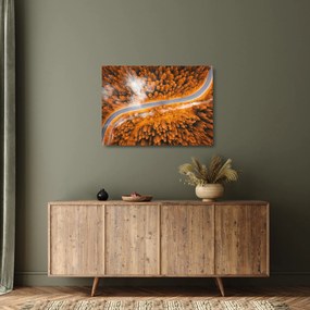 Kép - Hegyi út (üvegen) (70x50 cm)