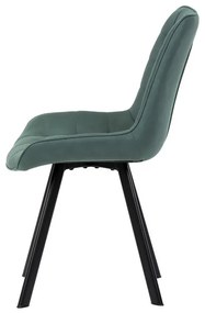 Zöld Vintage Szövet Étkezőszék. HC-V3066 GRN3