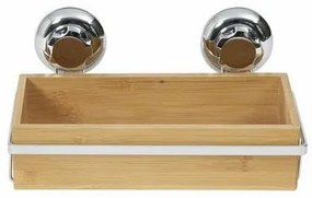 Compactor bambusz fürdőszobai polc Bestlock SPA Bamboo, 27,6 x 14,8 x 12,7 cm