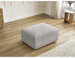 Világosszürke buklé lábtartó Tina – Bobochic Paris