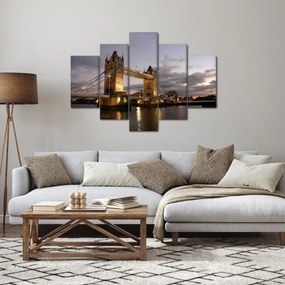 Kép - Tower Bridge éjszaka (150x105 cm)