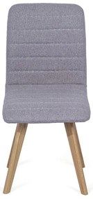 Szürke étkezőszék készlet 2 db-os Veva - Bonami Selection