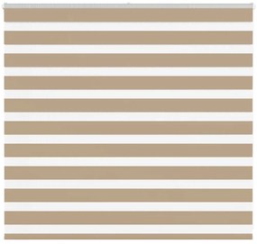 zebrafüggönnyel homokbarna szövetszélesség 155,9 cm poliészter