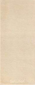 Pure strandtörölköző 80x200 bézs frottír 500g/m2 100% pamut