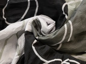 Krepp ágynemű KASPARO BLEND szürke Ágyneműhuzat mérete: 70 x 90 cm | 140 x 200 cm