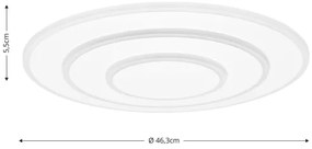 Brilagi - LED állítható fényerőjű mennyezeti lámpa MODERN LED/58W/230V 2700-6500