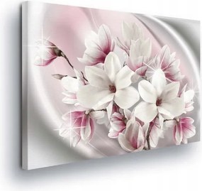 Vászonkép 100x75 Magnólia virágok finomság tavasz virágzás elegancia