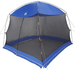vidaXL Szúnyoghálós sátor tetővel Azure kék 320 x 320 x 218 cm