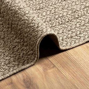 ZIZUR bézs juta hatású beltéri és kültéri szőnyeg 140 x 200 cm