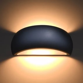 Fali lámpa PONTIUS 1xG9/40W/230V szürke