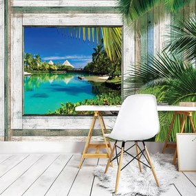 Fotótapéta - Strand, tenger, homok (152,5x104 cm)