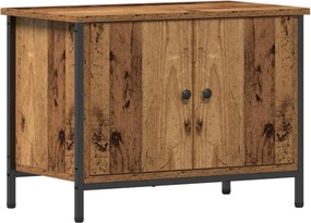 vidaXL TV szekrény Öreg fa 60 x 35 x 45 cm Faanyag