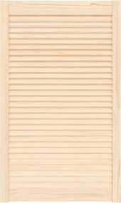 vidaXL tömör fenyőfa lamellás szekrényajtó 99,3 x 59,4 cm