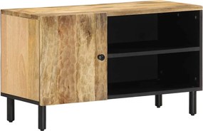 vidaXL tömör mangófa TV-szekrény 80 x 31 x 46 cm
