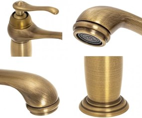 Erga Marena, mosogató csaptelep h-175, sárgaréz, ERG-YKA-BU.MARENA-GLD