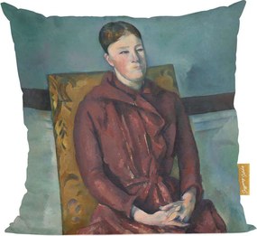 Madame Cezanne párna Paul Cezanne sárga fotelben