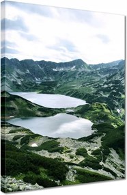 Vászonkép 30x40 Tátra Völgy 5 tó