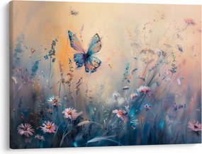 Kép - Rét pillangóval II (70x50 cm)
