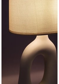 Rabalux 74070 - SYLIRA asztali lámpa 1xE14/40W/230V krémszínű