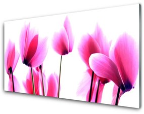 Akrilkép virágok növények 100x50 cm
