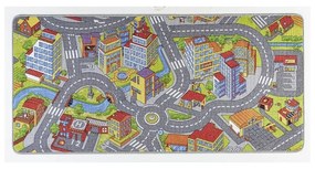 Smart City gyerekszőnyeg, 90 x 200 cm - Hanse Home